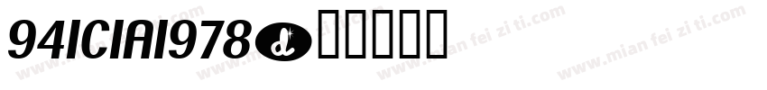 941CIA1978字体转换
