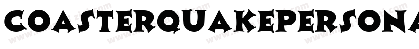 CoasterQuakePersonalUse-MKAn字体转换