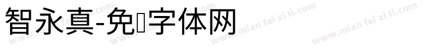 智永真字体转换