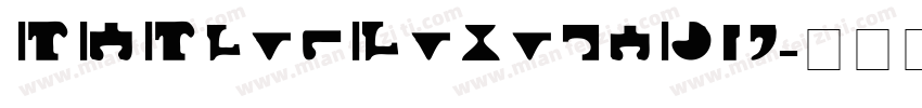 BYBlueLuxuryDia字体转换