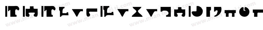 BYBlueLuxuryDiamond字体转换