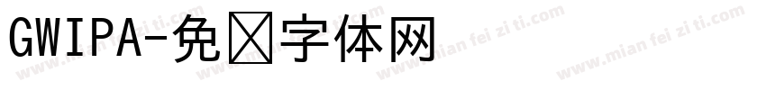 GWIPA字体转换