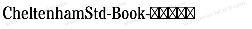 CheltenhamStd-Book字体转换