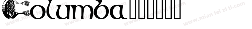 Columba字体转换