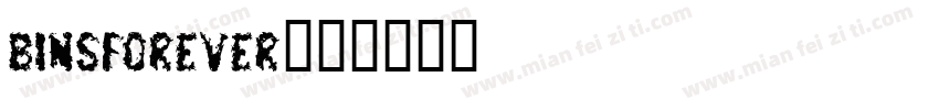binsforever字体转换