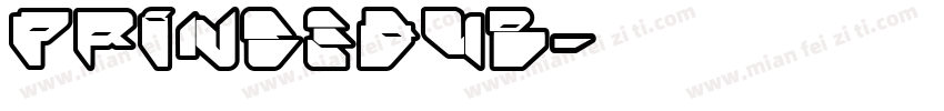 PrinceDub字体转换