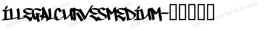 IllegalCurvesMedium字体转换