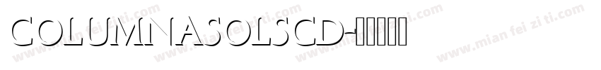 ColumnaSolSCD字体转换