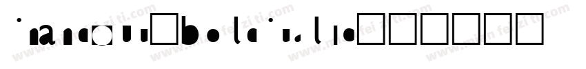 InAndOut-BoldItalic字体转换