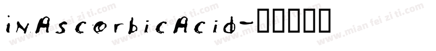InAscorbicAcid字体转换