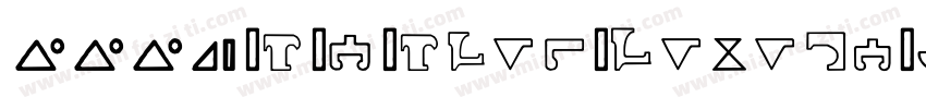 0005BYBlueLuxuryDiamond字体转换