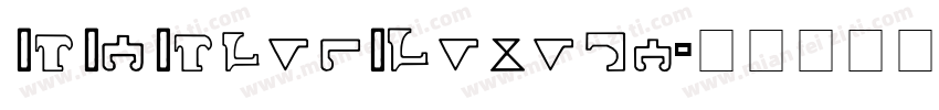 BYBlueLuxury字体转换