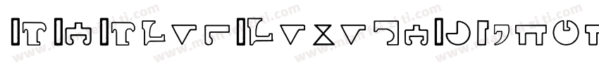 BYBlueLuxuryDiamond字体转换