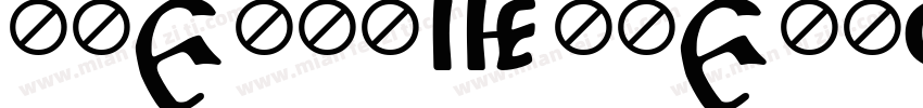 BreathingPersonalUse字体转换