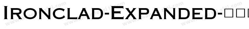 Ironclad-Expanded字体转换