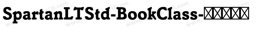 SpartanLTStd-BookClass字体转换
