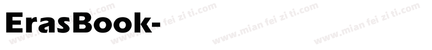 ErasBook字体转换