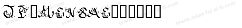 JI-Mensae字体转换