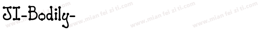 JI-Bodily字体转换