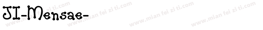 JI-Mensae字体转换