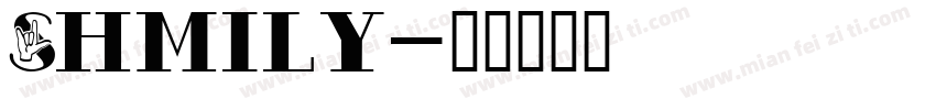 Shmily字体转换