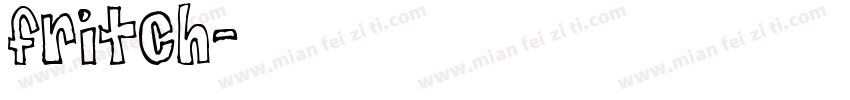 fritch字体转换