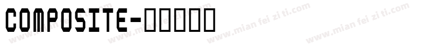 Composite字体转换