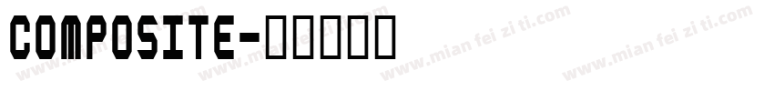 Composite字体转换