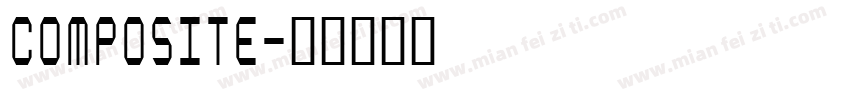 Composite字体转换