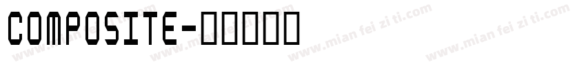 Composite字体转换