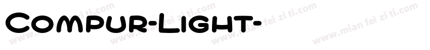 Compur-Light字体转换
