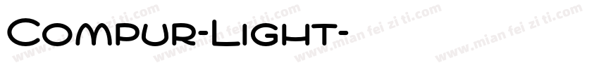 Compur-Light字体转换