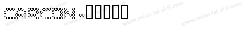 CARCON字体转换