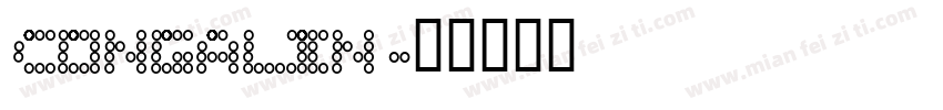 CONGALIN字体转换