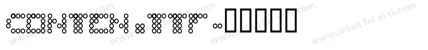 conten.ttf字体转换