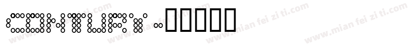contury字体转换