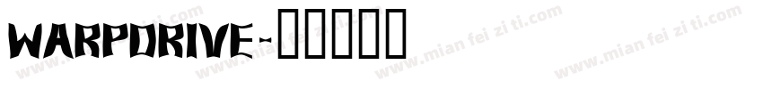 WarpDrive字体转换