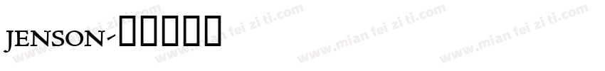 jenson字体转换