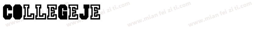 CollegeJersey字体转换