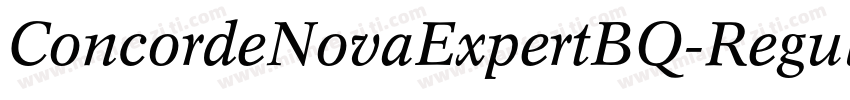 ConcordeNovaExpertBQ-Regular字体转换