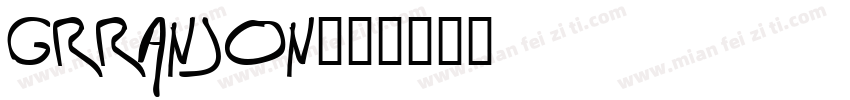 Grranjon字体转换