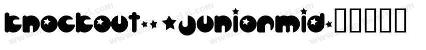Knockout-31JuniorMid字体转换