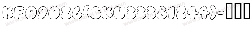 KF09026(SKU33381244)字体转换