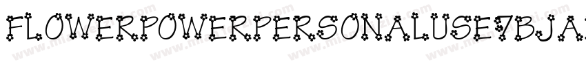 FlowerPowerPersonalUse-7BjAP字体转换