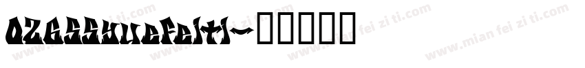 026SSyuefeiti字体转换