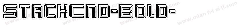 StackCnd-Bold字体转换