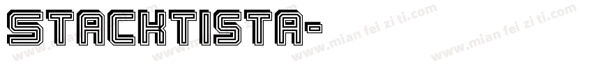 Stacktista字体转换