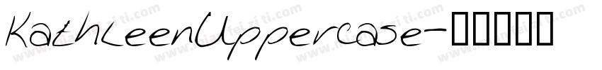 KathleenUppercase字体转换