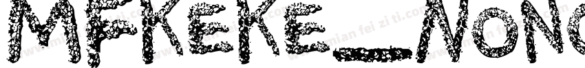 MFKeKe_Nonc字体转换