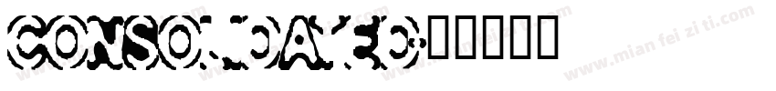 Consolidated字体转换